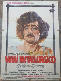 manifesto cinema Mimi Metallurgico 1972vintage