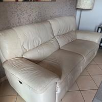 shateau d'ax divano pelle 3 posti 