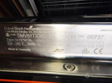 lavastoviglie Bosch SMV88TX36E