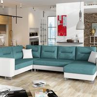 CON CUSCINI MOLTO ELEGANTI...!