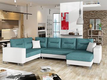 CON CUSCINI MOLTO ELEGANTI...!