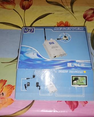 KIT SORVEGLIANZA RC WIRELESS completo di CAMERA TV