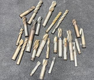 Lotto di 25 frese HSS HSS-Co