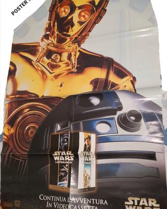 Star Wars POSTER Trilogia Classica cofanetto VHS