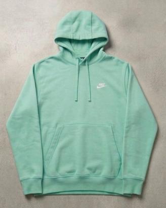 Felpa Nike Sportswear Club Fleece Verde Acqua S