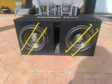 Subwoofer 1600 WATT RMS Ground Zero