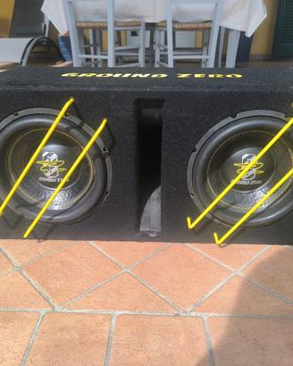 Subwoofer 1600 WATT RMS Ground Zero