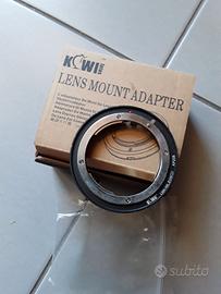 Nikon Canon adattatore