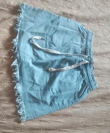 Gonna simil denim donna