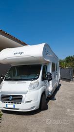 Camper mansardato con garage elnagh prince 46