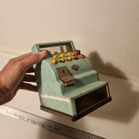 Registratore di cassa giocattolo vintage "Tommasi"