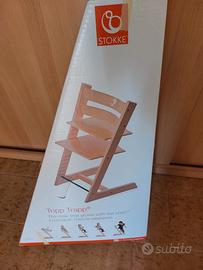 Seggiolone Stoke in legno