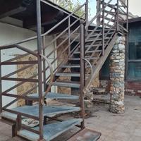 Scala in ferro zincato