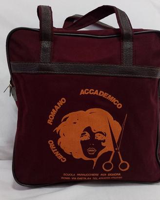Borsa borsone vintage Centro Romano Parrucchiere 