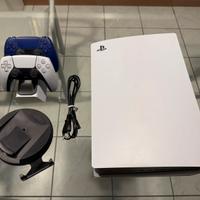 PS5 825 GB Lettore Disco + 2 Controller