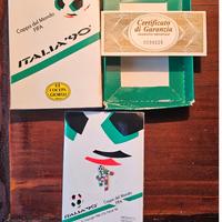 Spilla Italia 90 Argento con Certificato