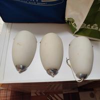 Set di 3 plafoniere 
