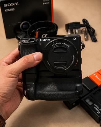 Sony α6300 + kit completo accessori