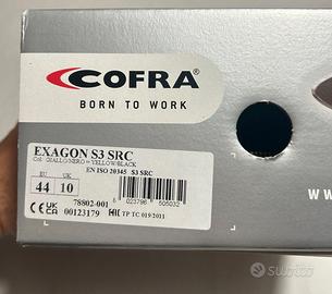 Scarpe Antinfortunistiche Cofra Exagon S3 - NUOVE