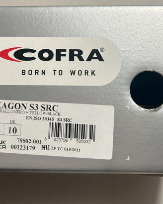 Scarpe Antinfortunistiche Cofra Exagon S3 - NUOVE