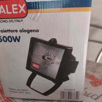 Proiettore alogeno 500 watt valex