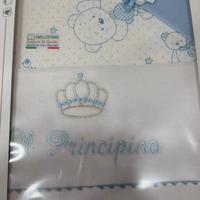 set 4 pezzi lenzuola più coperta in cotone 