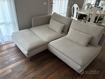 Divano IKEA SÖDERHAMN 2 posti con chaise-longue