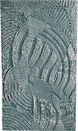 Quadro in tessuto Turchese