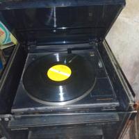 stereo con giradischi anni 80