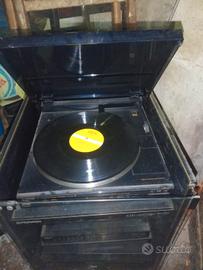 stereo con giradischi anni 80