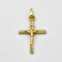 Ciondolo in oro giallo 18kt  la Croce E.801