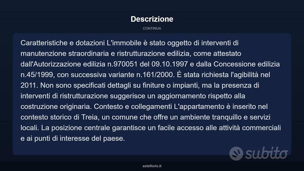 Appartamento – Treia, San Marco - Vista 4