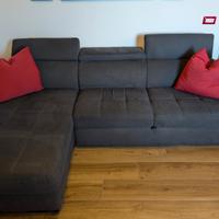 divano letto con penisola 