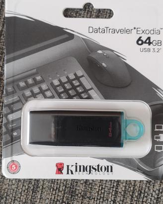 Pen drive 64 gb Kingston 