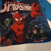 maglia cotone spider-man 