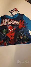 maglia cotone spider-man 