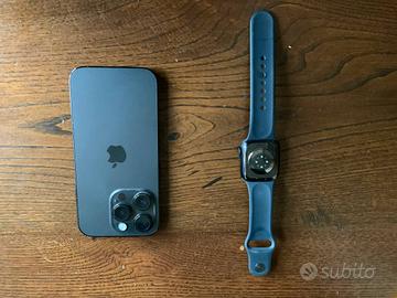 Iphone 14 pro e Apple watch series 9