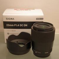Obiettivo Sigma 23mm F/1.4 DC DN, mont. Fujifilm X