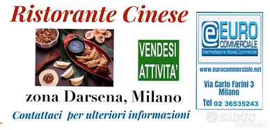 002/26 RISTONANTE Cinese di mq 80 in zona Darsena