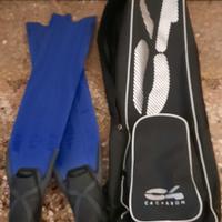 pinne apnea Mares+sacca-zaino+2pesi piombo gommato