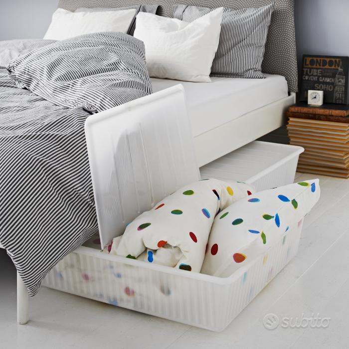 Ruote Ikea Contenitore Sottoletto Ikea Cassetti Sotto Letto Con