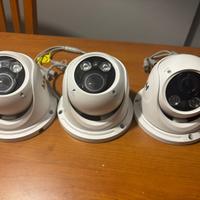 Telecamere con impianto  di videosorveglianza