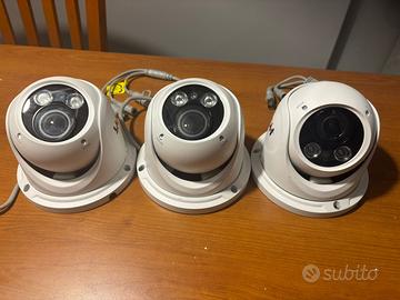 Telecamere con impianto  di videosorveglianza