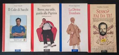 Lotto 17 LIBRI e 7 DVD Comici