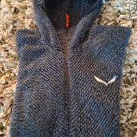 Pile Salewa fleece blu scuro 