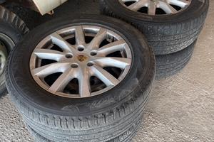 Cerchi e gomme cayenne originali BBS