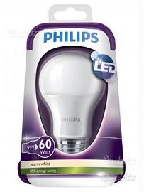 Lampadina philips a led goccia 9 w nuovo