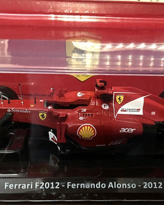 FERRARI F2012 Anno 2012 1:24 FERNADO ALONSO Nuova