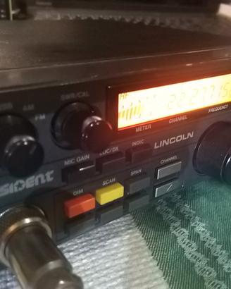 radio  cb  president  lincolin   26  30 mhz