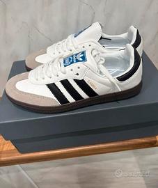 Adidas Originals Samba Bianca/Nera 38 Nuove